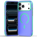 For iPhone 18 Pro / 17 Pro Magnetic Case PC+TPU+TPE Soft-Touch Phone Cover