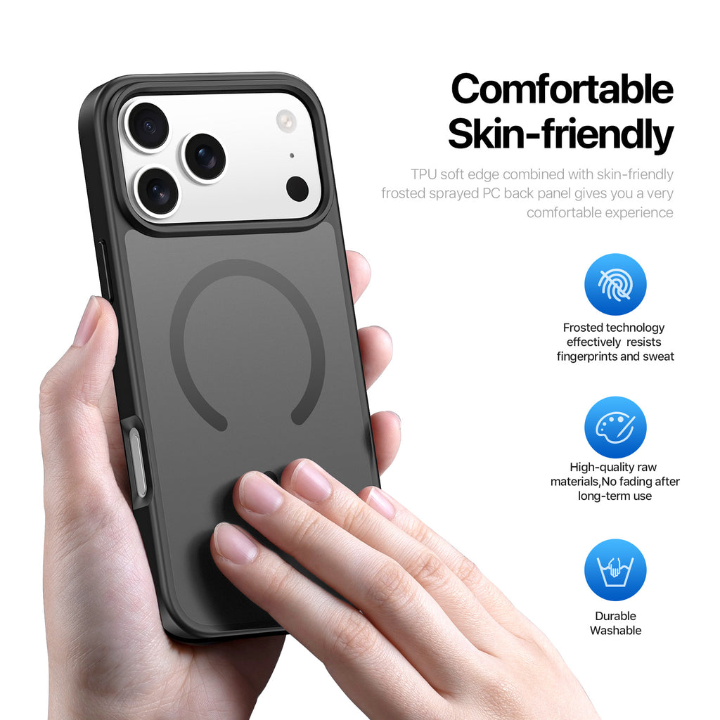 DUX DUCIS for iPhone 17 Pro Max / iPhone 18 Pro Max Yind Series Case TPU + PC Matte Phone Cover Compatible with MagSafe