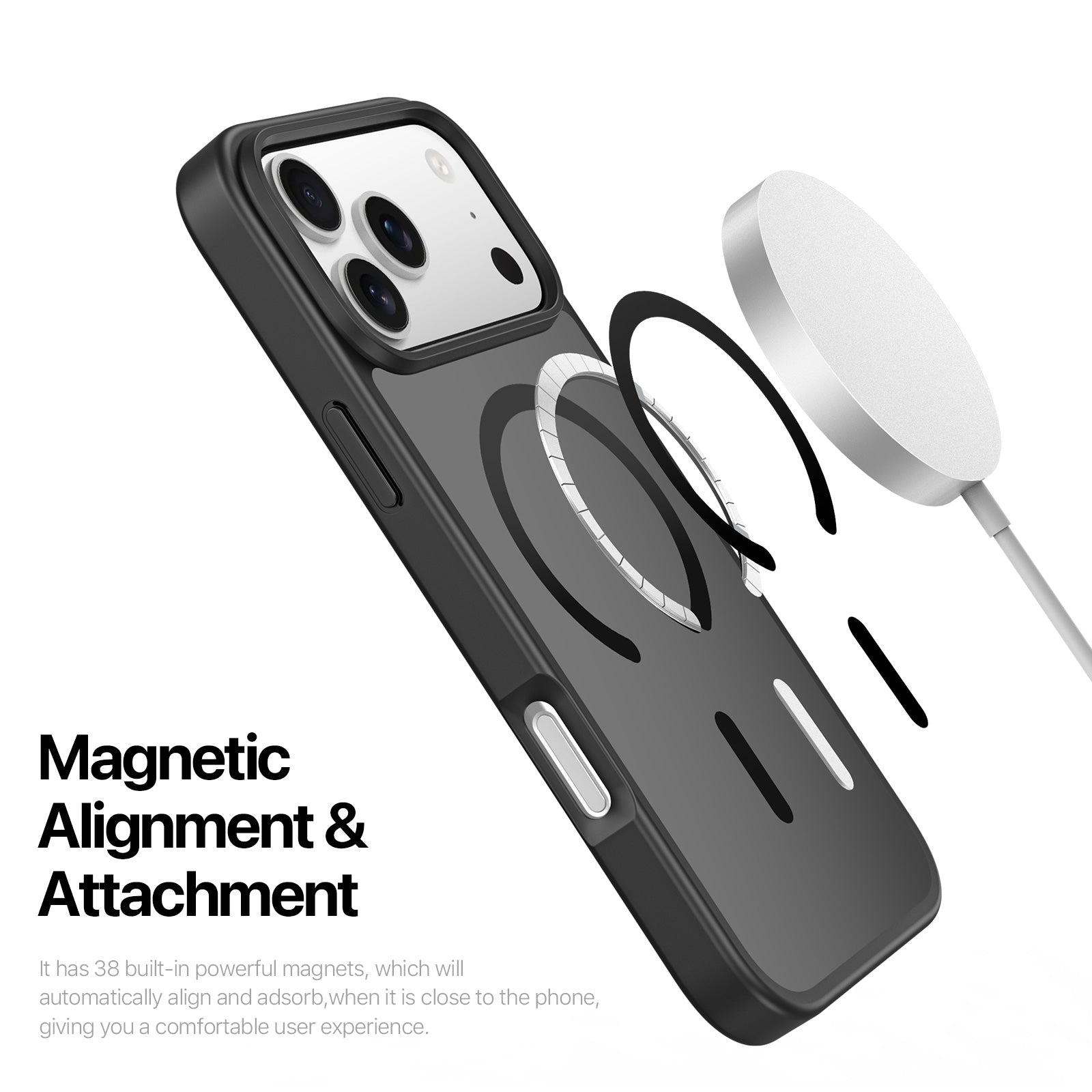 DUX DUCIS for iPhone 17 Pro Max / iPhone 18 Pro Max Yind Series Case TPU + PC Matte Phone Cover Compatible with MagSafe