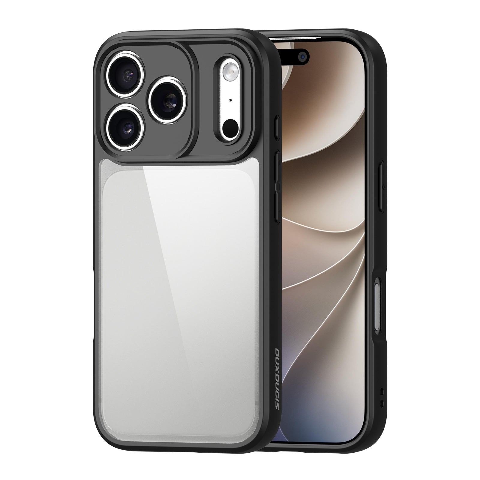 DUX DUCIS for iPhone 17 Pro / iPhone 18 Pro Aimo Series PC + TPU Clear Back Phone Cover (REACH Certification)