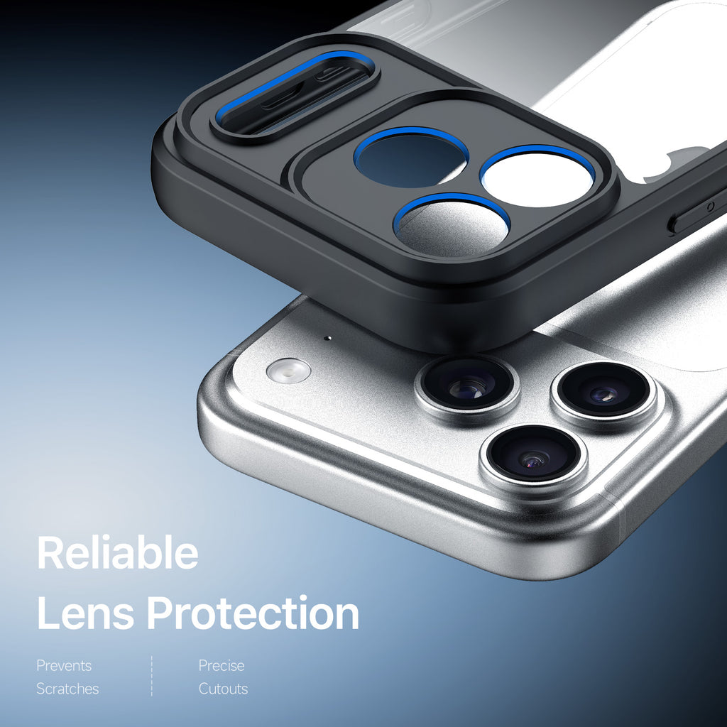 DUX DUCIS for iPhone 17 Pro / iPhone 18 Pro Aimo Series PC + TPU Clear Back Phone Cover (REACH Certification)