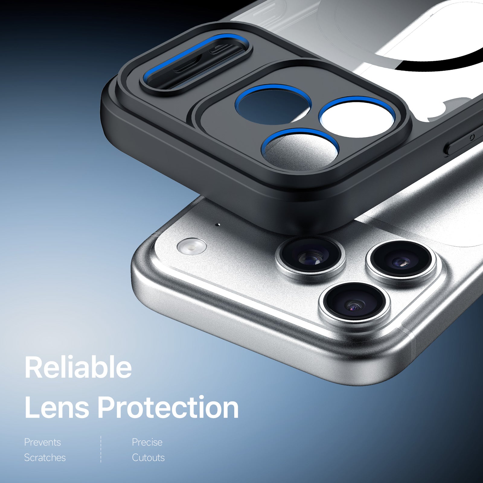 DUX DUCIS for iPhone 17 Pro / iPhone 18 Pro Aimo Series Magnetic Case PC + TPU Clear Back Phone Cover (REACH Certification)