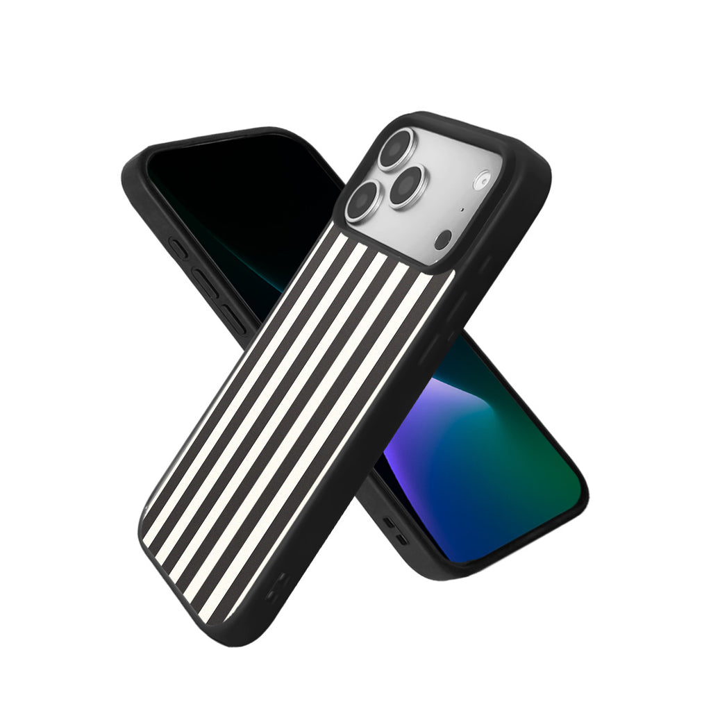 EYCASE for iPhone 17 Pro / iPhone 18 Pro Striped Series Case Compatible with MagSafe TPU + Acrylic Phone Cover