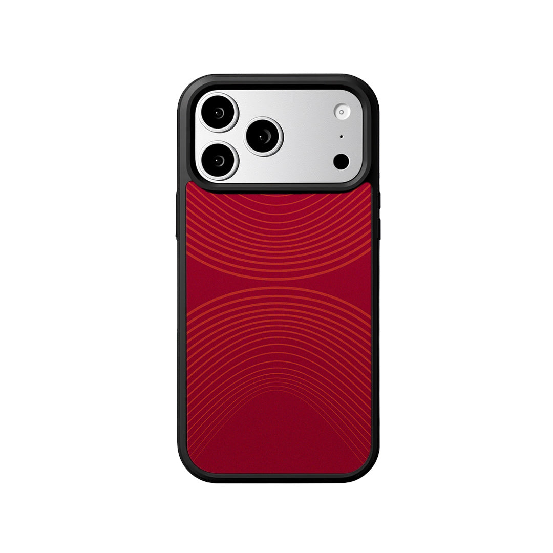 EYCASE for iPhone 17 Pro / iPhone 18 Pro Striped Series Case Compatible with MagSafe TPU + Acrylic Phone Cover