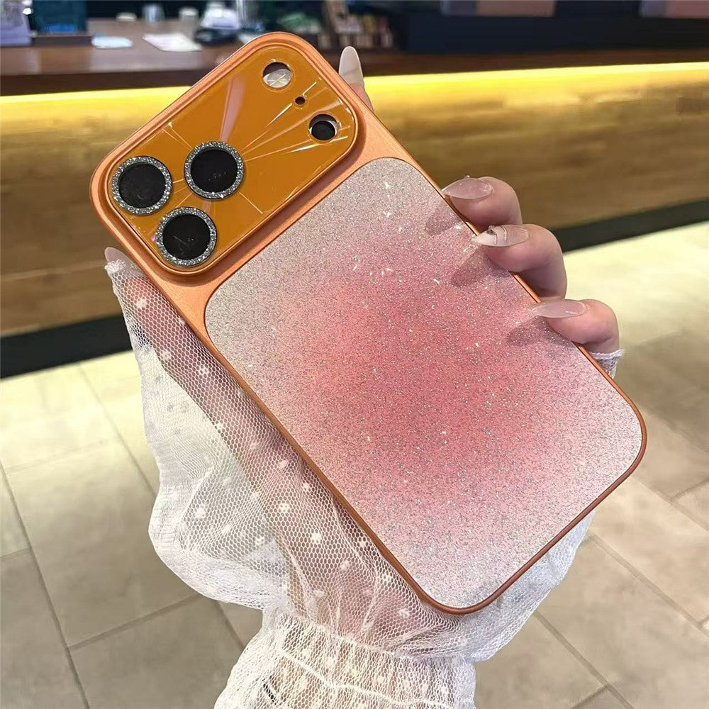 For iPhone 17 Pro Max Case Aurora Gradient PC + TPU Shockproof Phone Cover