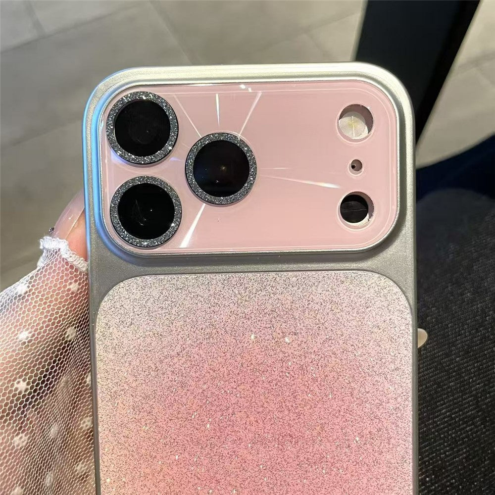 For iPhone 17 Pro Case Aurora Gradient PC + TPU Shockproof Phone Cover