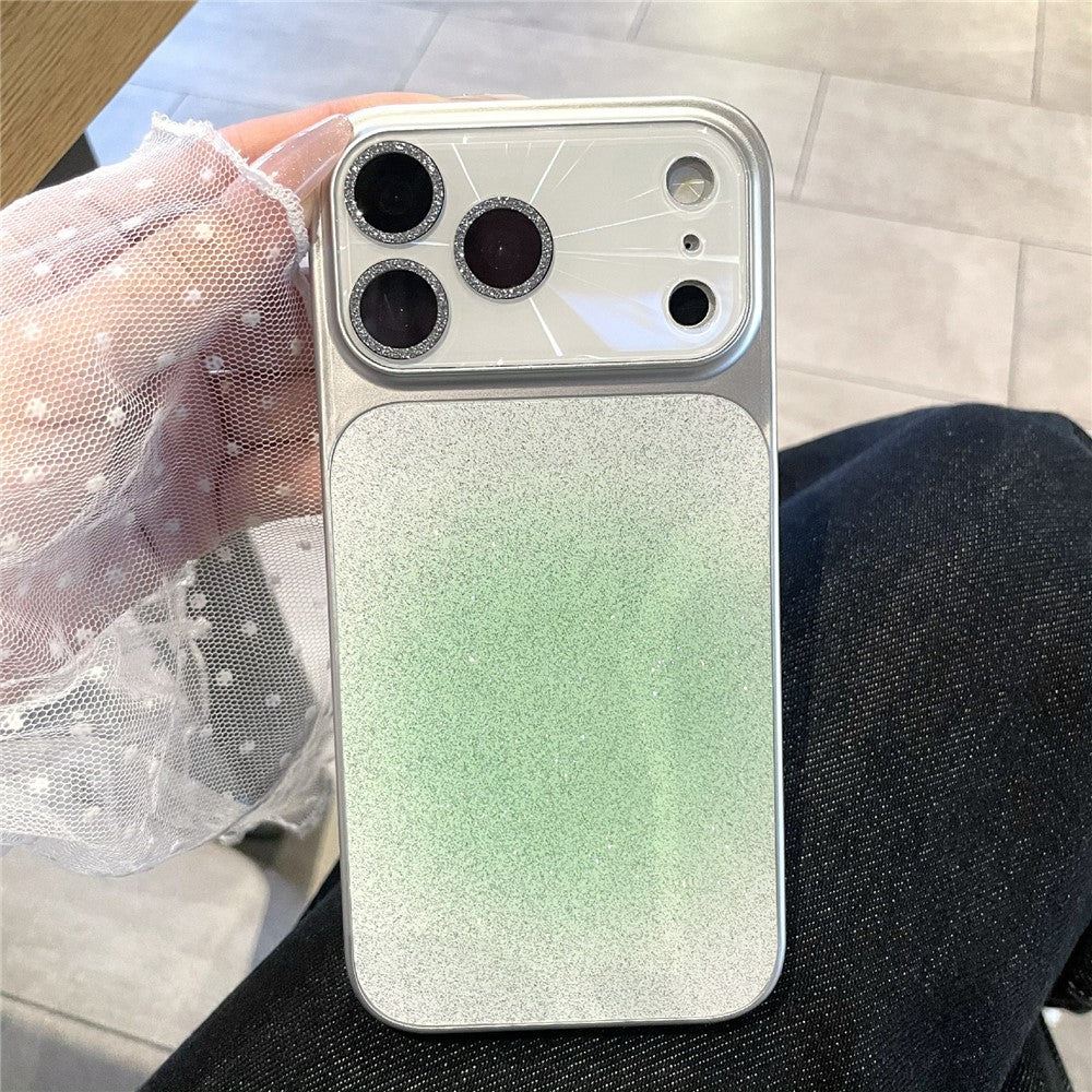 For iPhone 17 Pro Case Aurora Gradient PC + TPU Shockproof Phone Cover