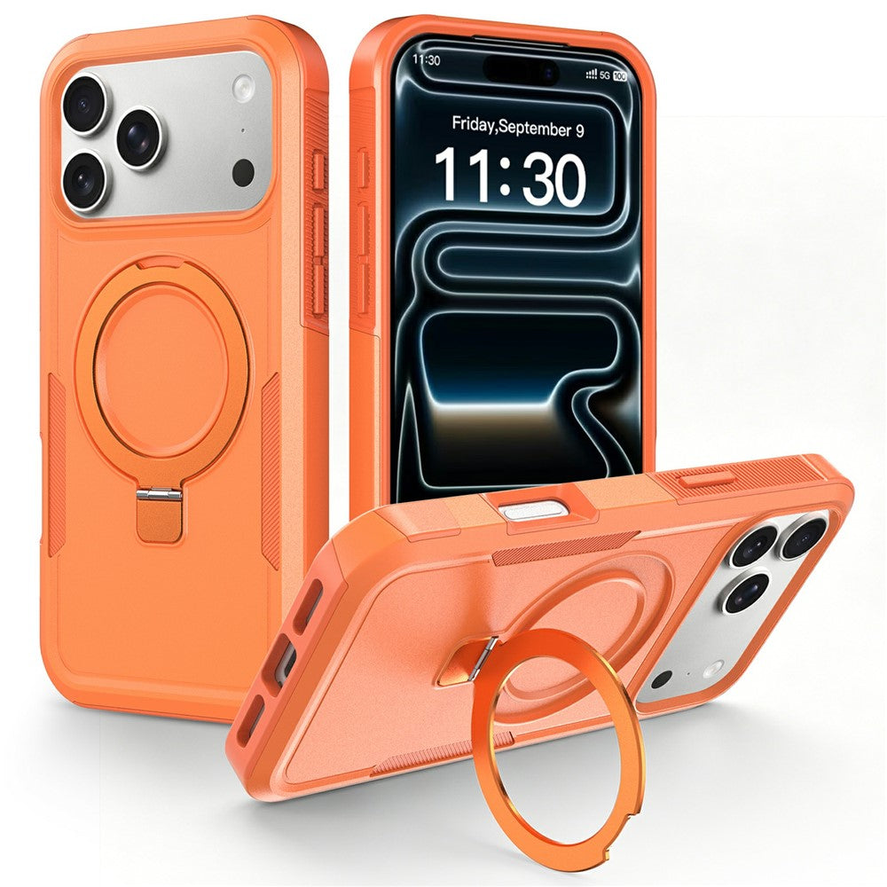 iPhone 17 Pro Max Case with Rotatable Kickstand