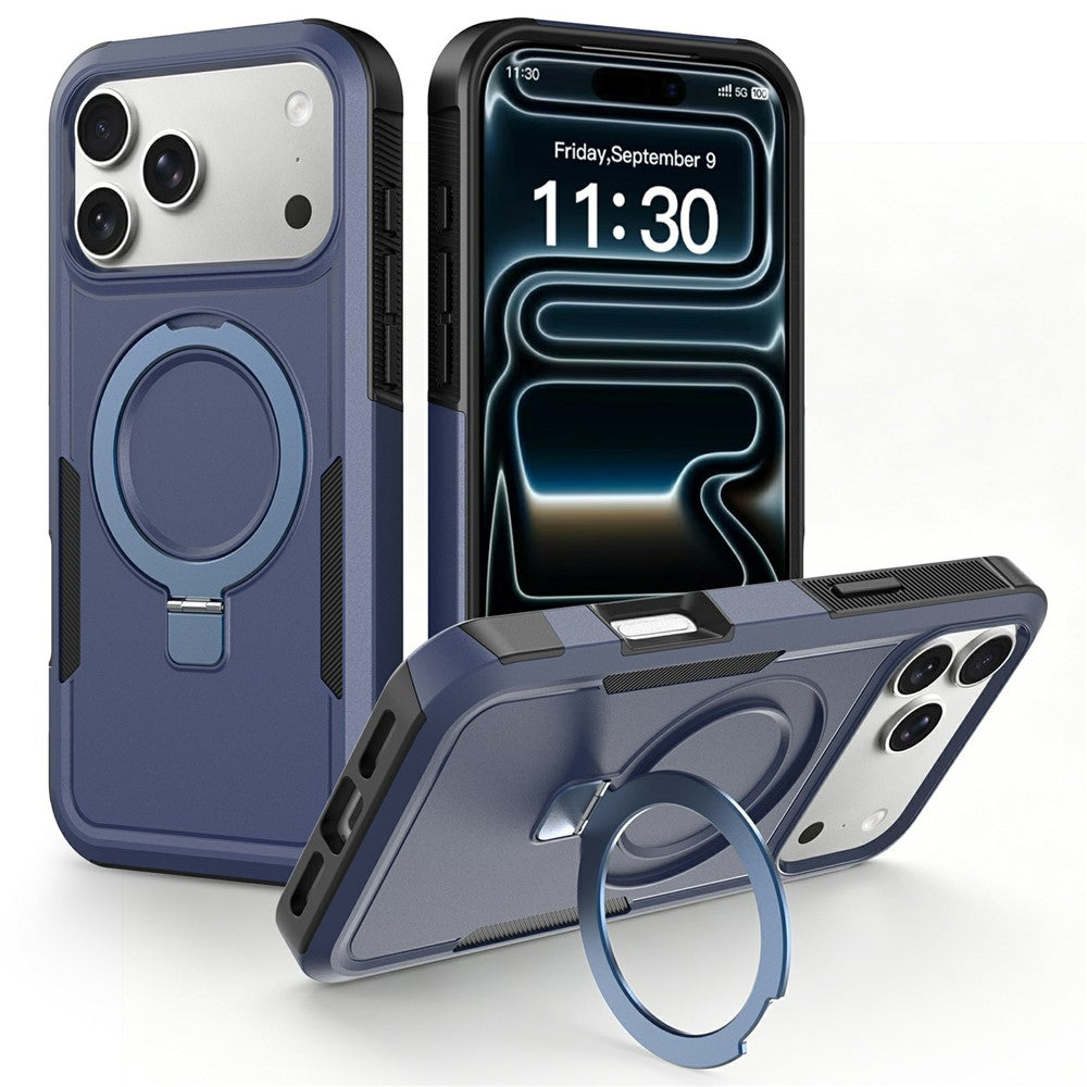 iPhone 17 Pro Max Case with Rotatable Kickstand