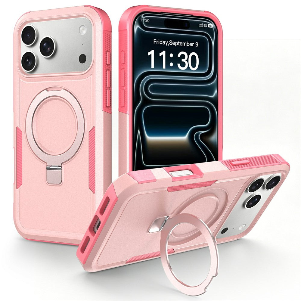 iPhone 17 Pro Case with Rotatable Kickstand