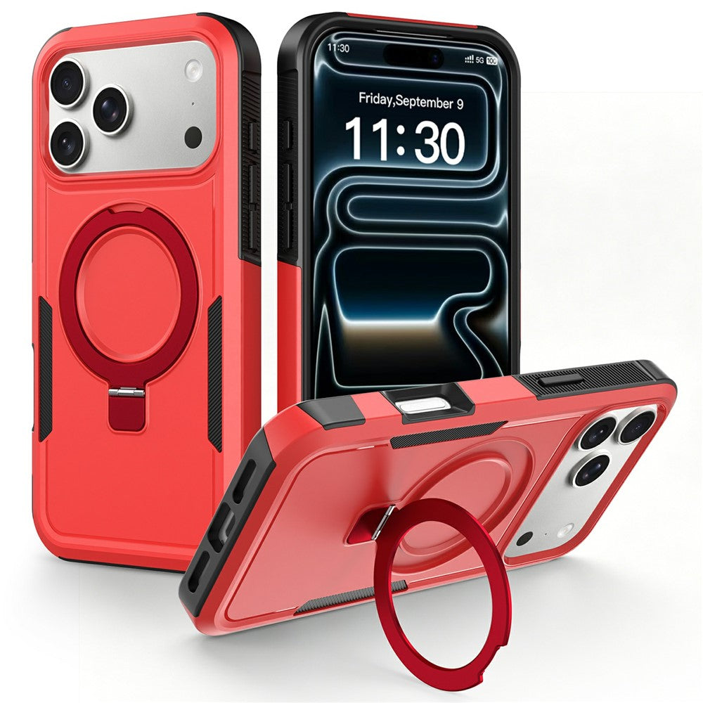 iPhone 17 Pro Case with Rotatable Kickstand