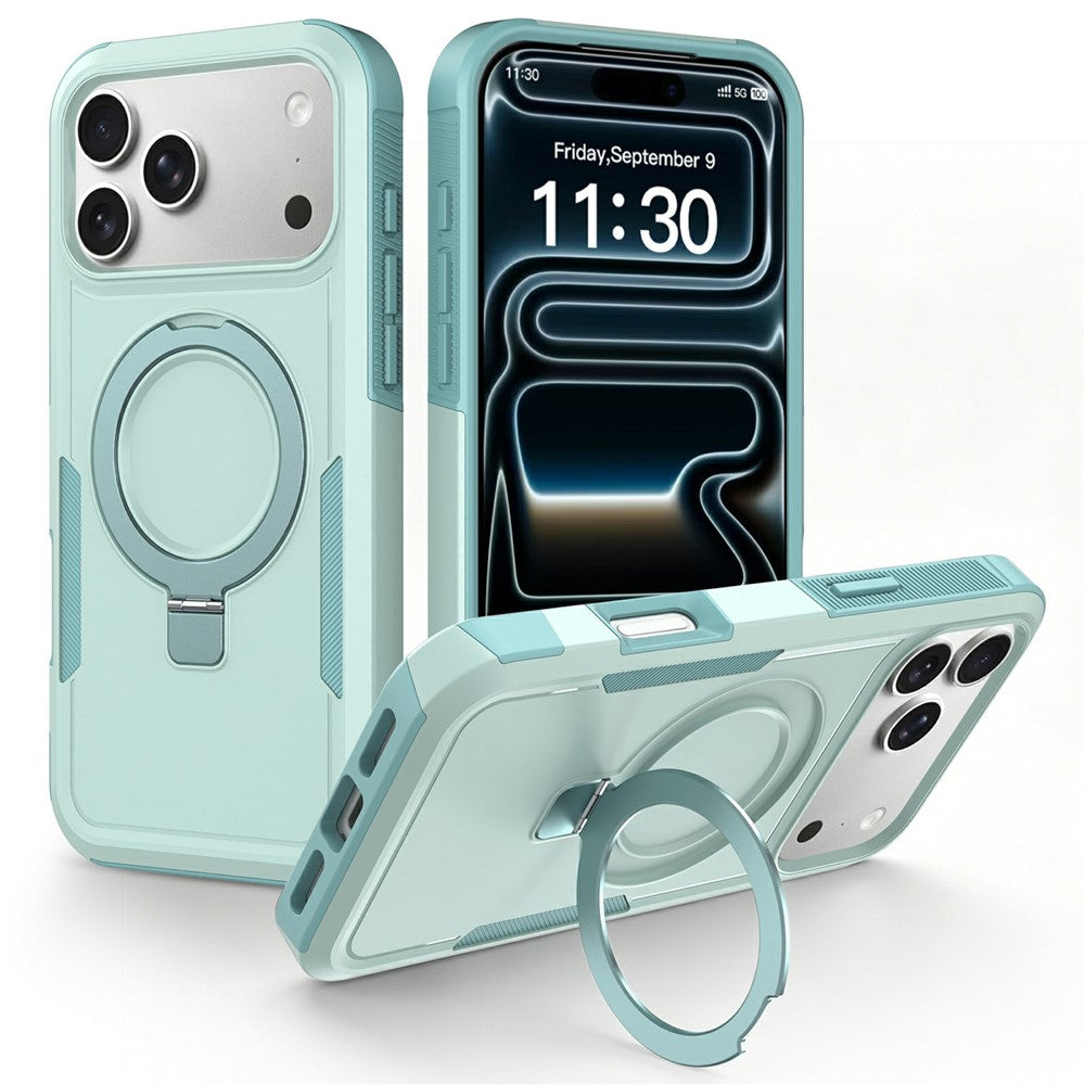 iPhone 17 Pro Case with Rotatable Kickstand