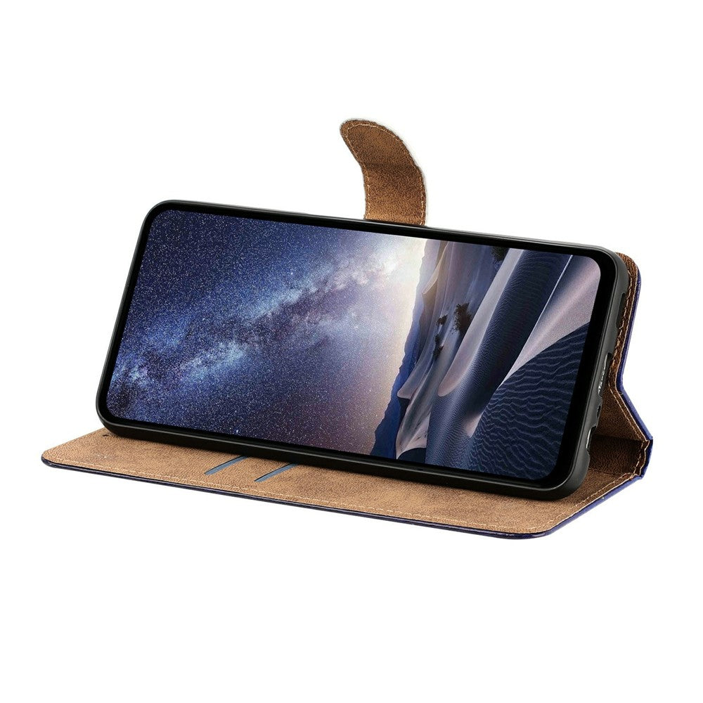 For iPhone 17 Pro Max Case Pattern Printed Wallet Flip Stand PU Leather Phone Cover with Wrist Strap
