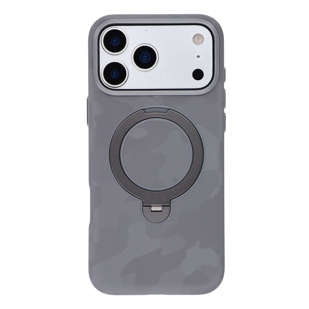 JAUCASE iPhone 18/17 Pro Max Camouflage Case with Rotating Kickstand