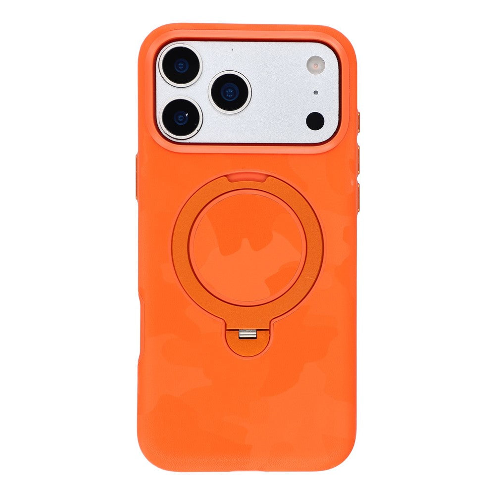 JAUCASE iPhone 18/17 Pro Max Camouflage Case with Rotating Kickstand