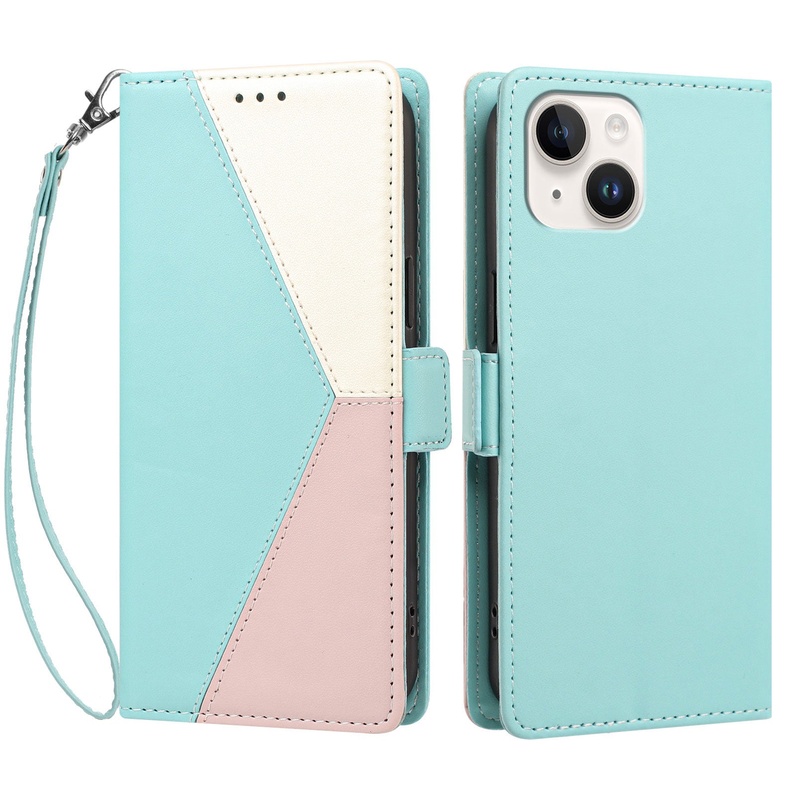 iPhone 15 Plus RFID-Blocking Wallet Case