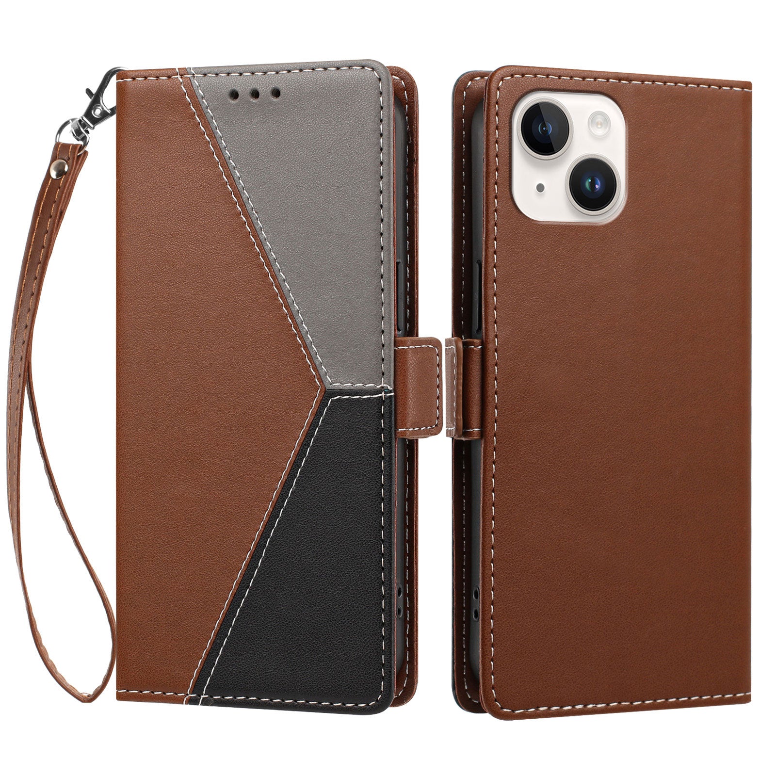 iPhone 15 Plus RFID-Blocking Wallet Case