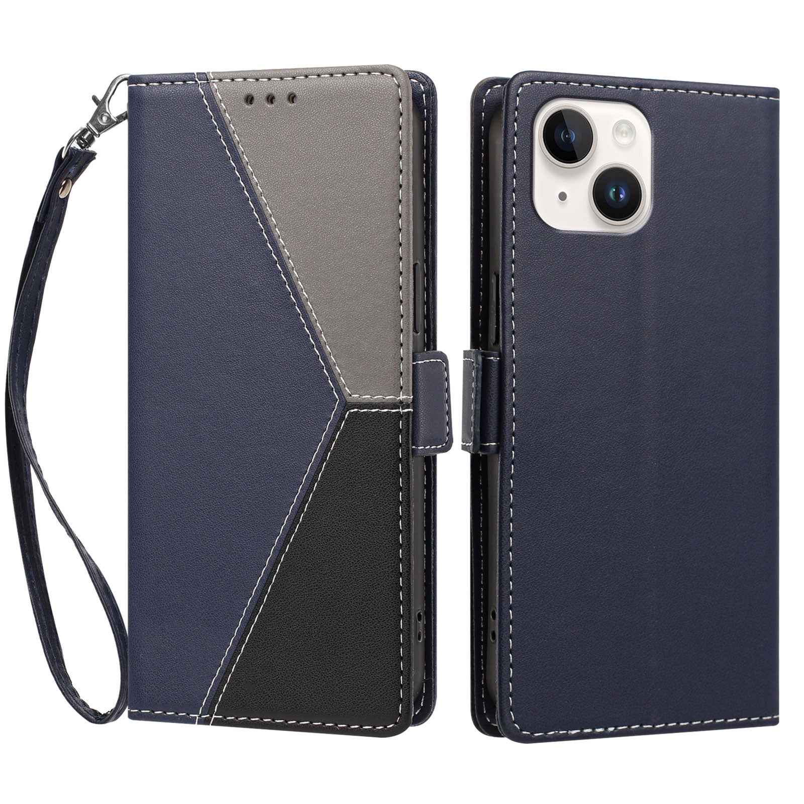 iPhone 15 Plus RFID-Blocking Wallet Case