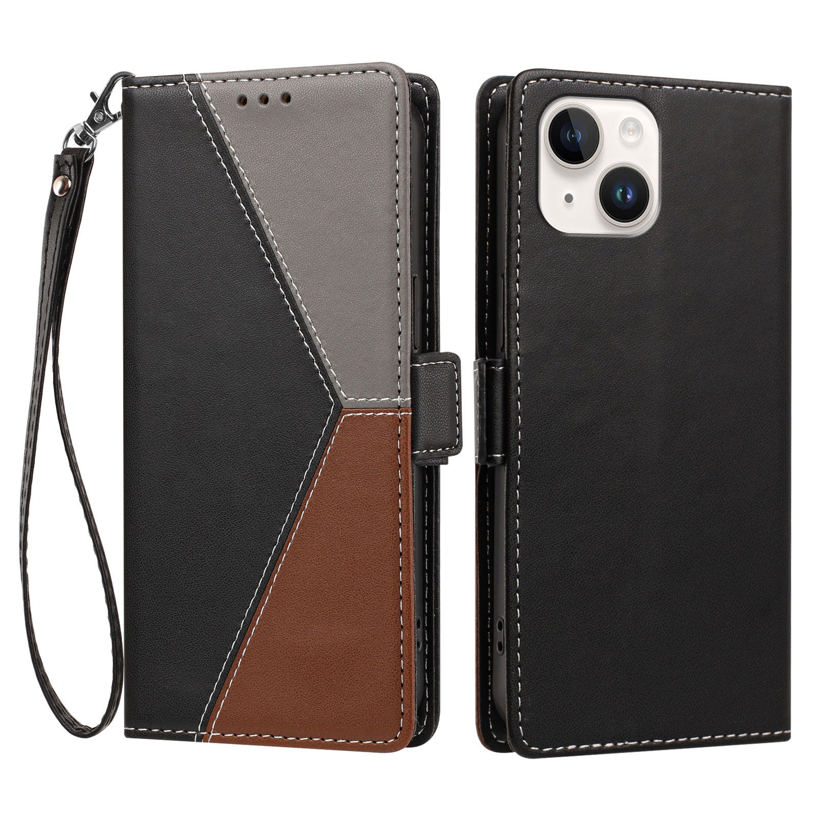 iPhone 15 Plus RFID-Blocking Wallet Case