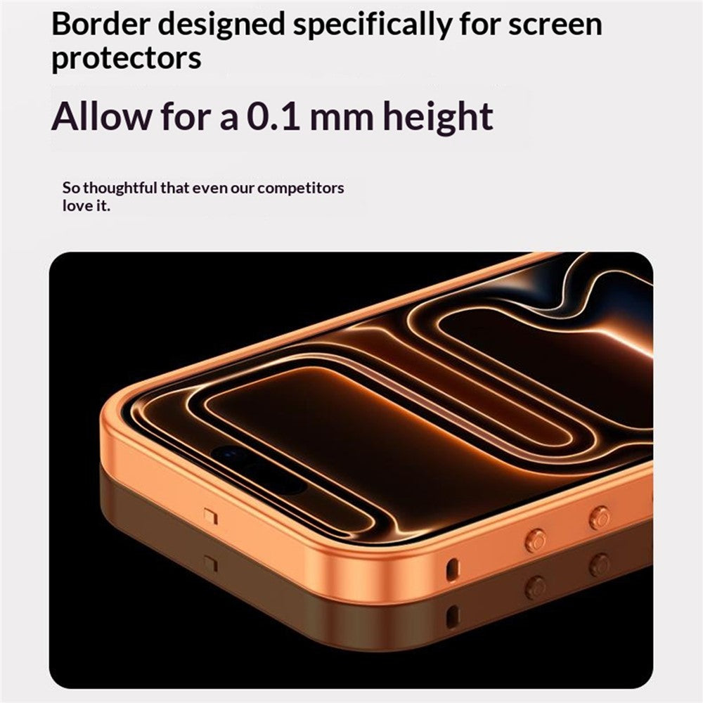 For iPhone 17 Pro Max Magnetic Case Heat Dissipation Snap-On Metal + PC Phone Cover