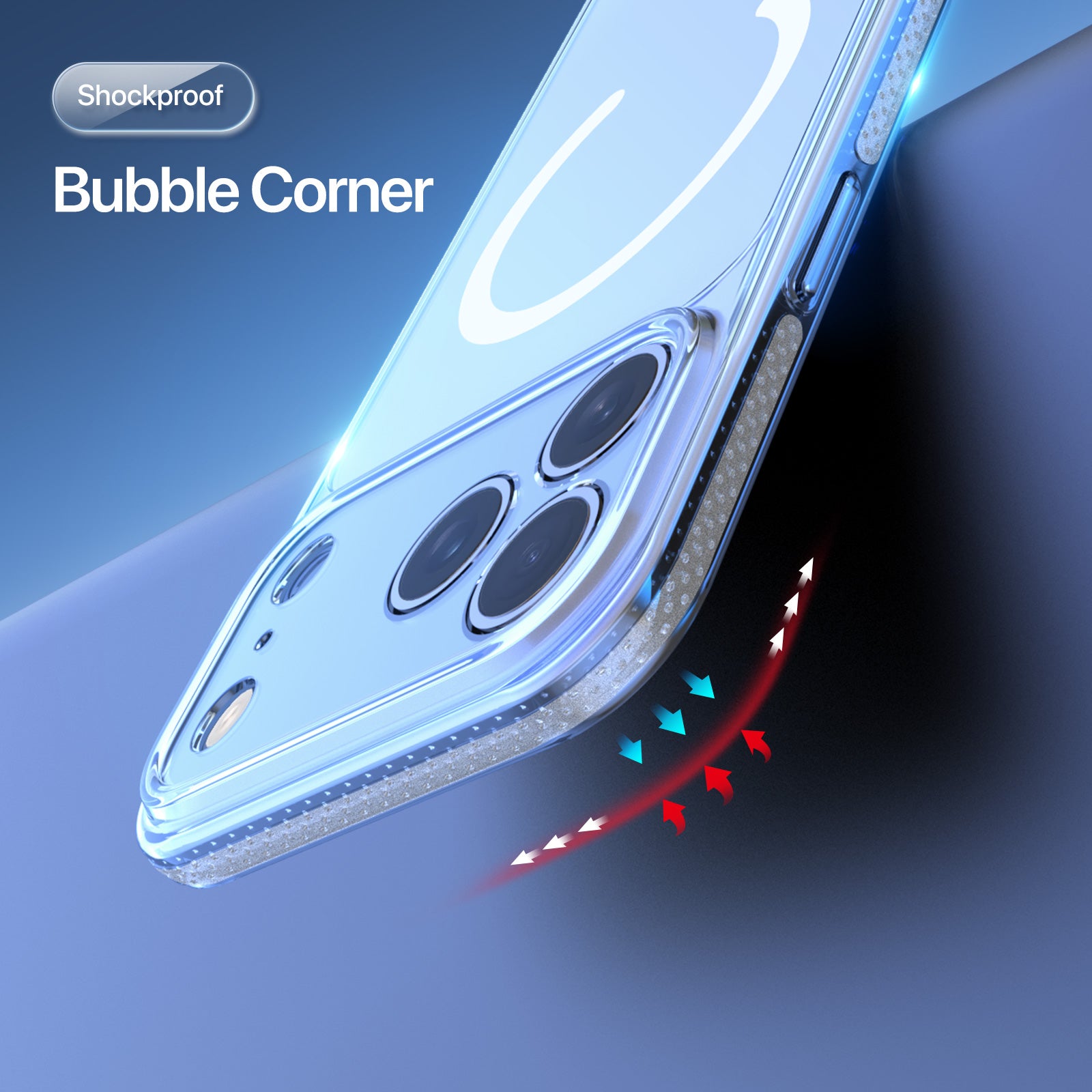 DUX DUCIS for iPhone 17 Pro / iPhone 18 Pro Clin Series Case PC + TPU Clear Magnetic Phone Cover Compatible with MagSafe