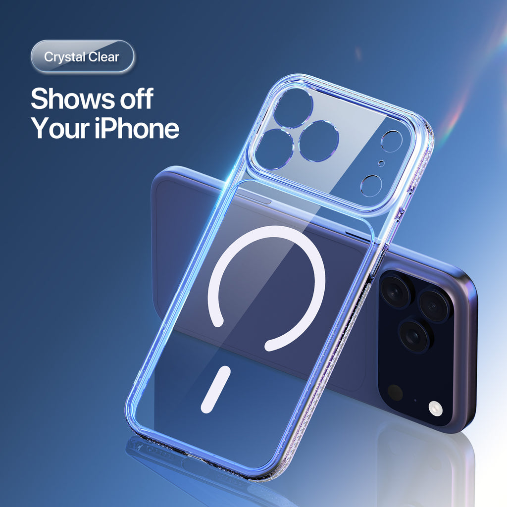 DUX DUCIS for iPhone 17 Pro / iPhone 18 Pro Clin Series Case PC + TPU Clear Magnetic Phone Cover Compatible with MagSafe