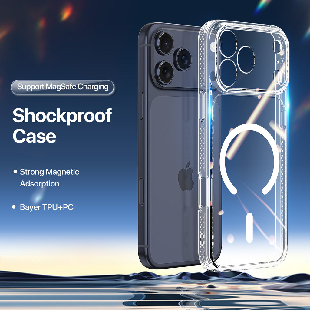 DUX DUCIS for iPhone 17 Pro Max / iPhone 18 Pro Max Clin Series Case PC + TPU Clear Magnetic Phone Cover Compatible with MagSafe