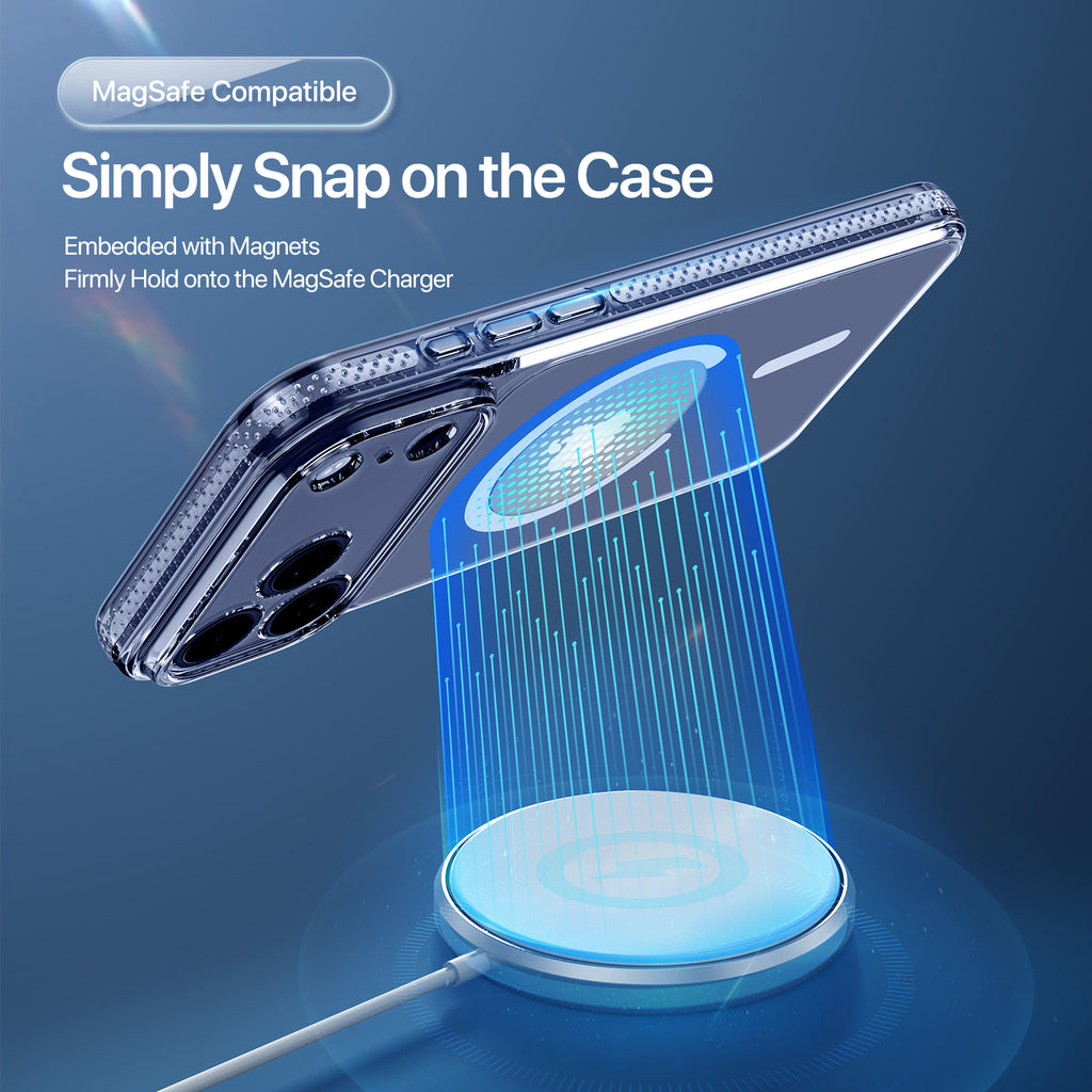 DUX DUCIS for iPhone 17 Pro Max / iPhone 18 Pro Max Clin Series Case PC + TPU Clear Magnetic Phone Cover Compatible with MagSafe