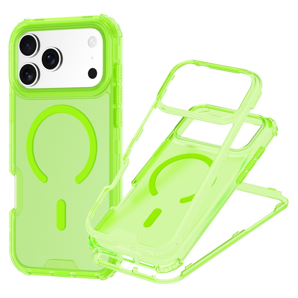 iPhone 17 Pro Max Frosted Soft-Touch Magnetic Case