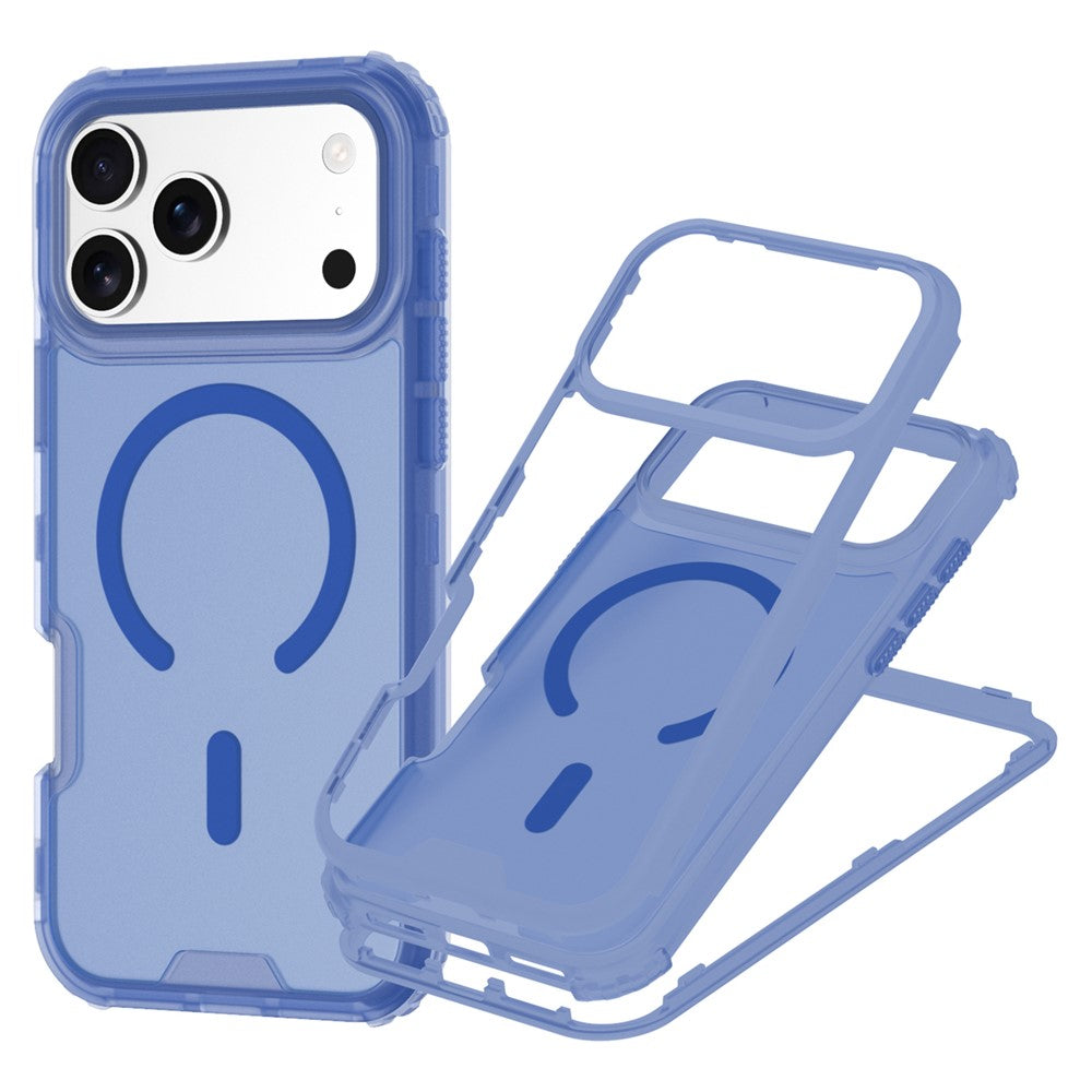 iPhone 17 Pro Max Frosted Soft-Touch Magnetic Case