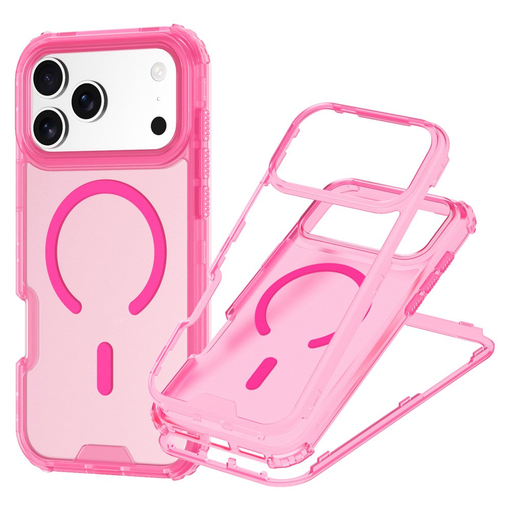 iPhone 17 Pro Frosted Soft-Touch Magnetic Case