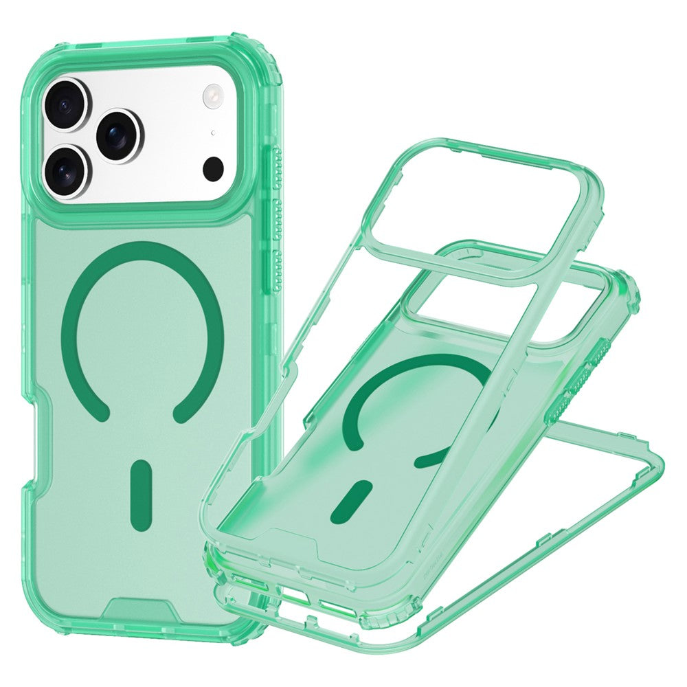 iPhone 17 Pro Frosted Soft-Touch Magnetic Case