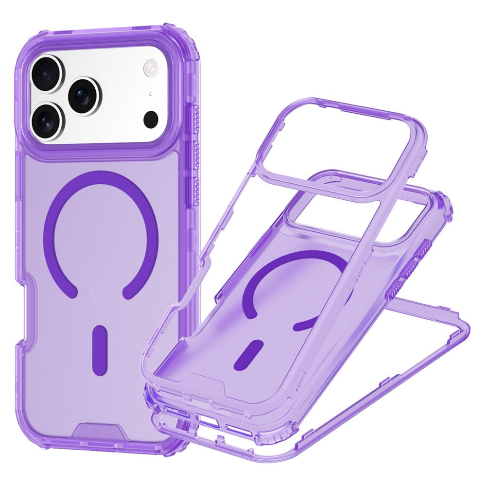 iPhone 17 Pro Frosted Soft-Touch Magnetic Case