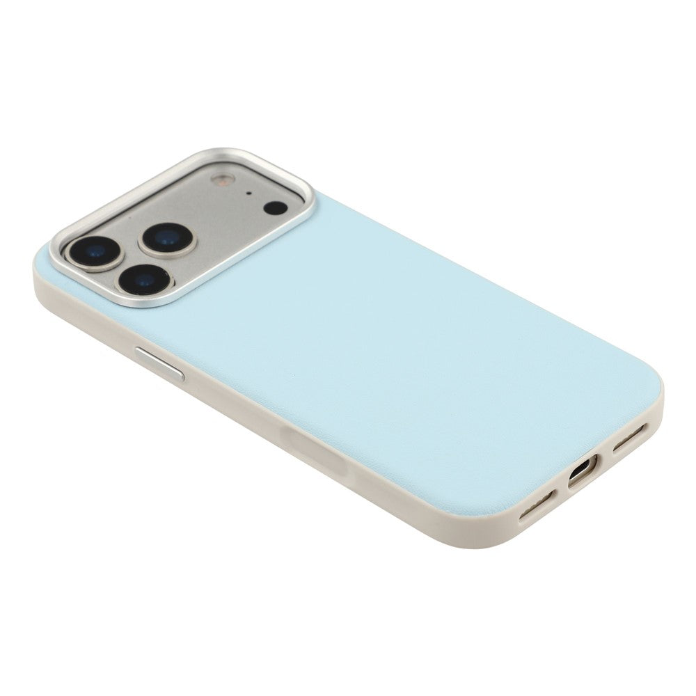 For iPhone 18 Pro Max / 17 Pro Max Case Leather + PC + TPU Protective Cover with Camera Control Button