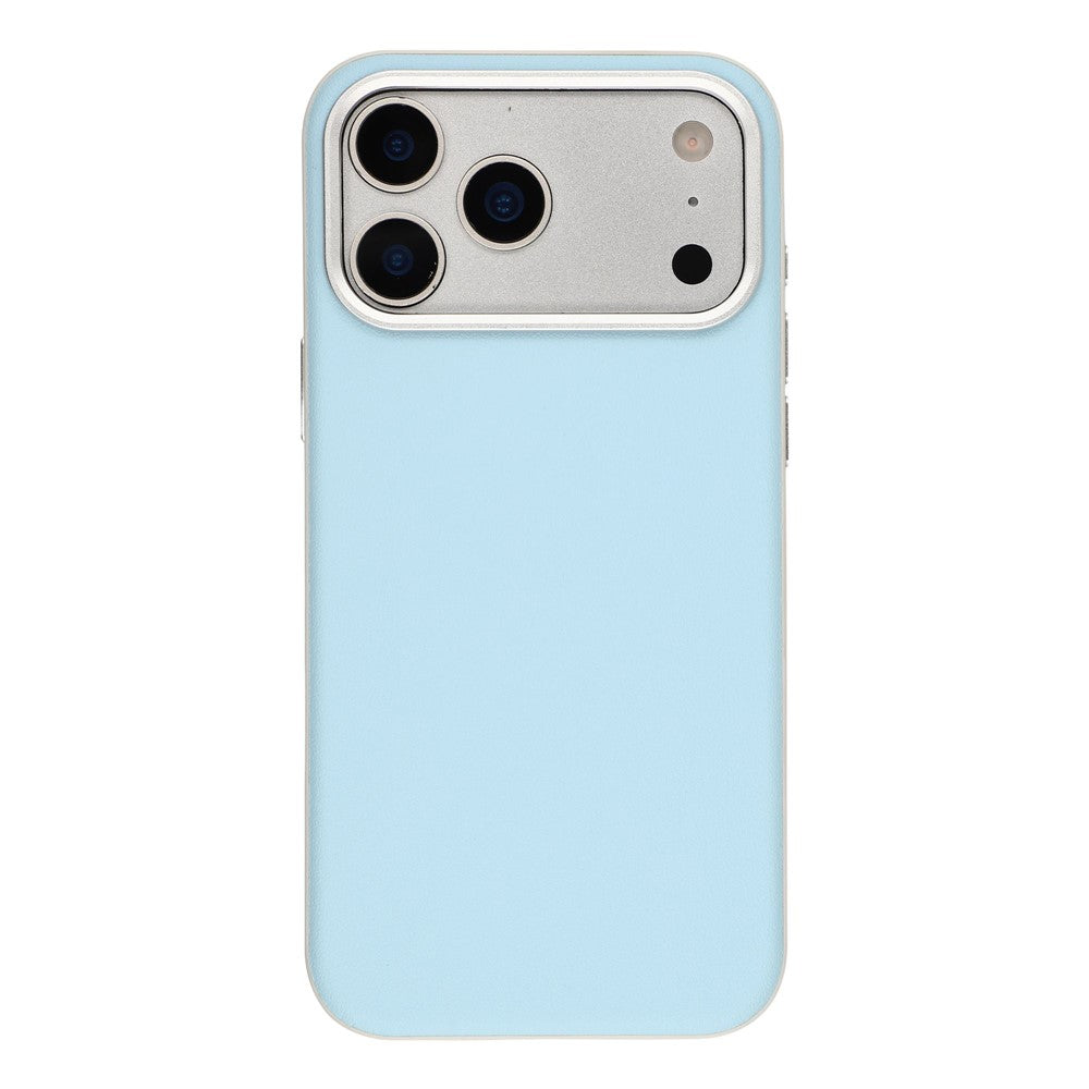 For iPhone 18 Pro / 17 Pro Case Leather + PC + TPU Protective Cover with Camera Control Button