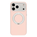 For iPhone 18 Pro Max / 17 Pro Max Case Magnetic Rotatable Kickstand Leather + PC + TPU Phone Cover with Camera Control Button