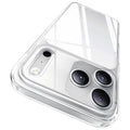 CASEKOO for iPhone 18 Pro / 17 Pro Case PC + TPU Clear Anti-Yellowing Phone Cover