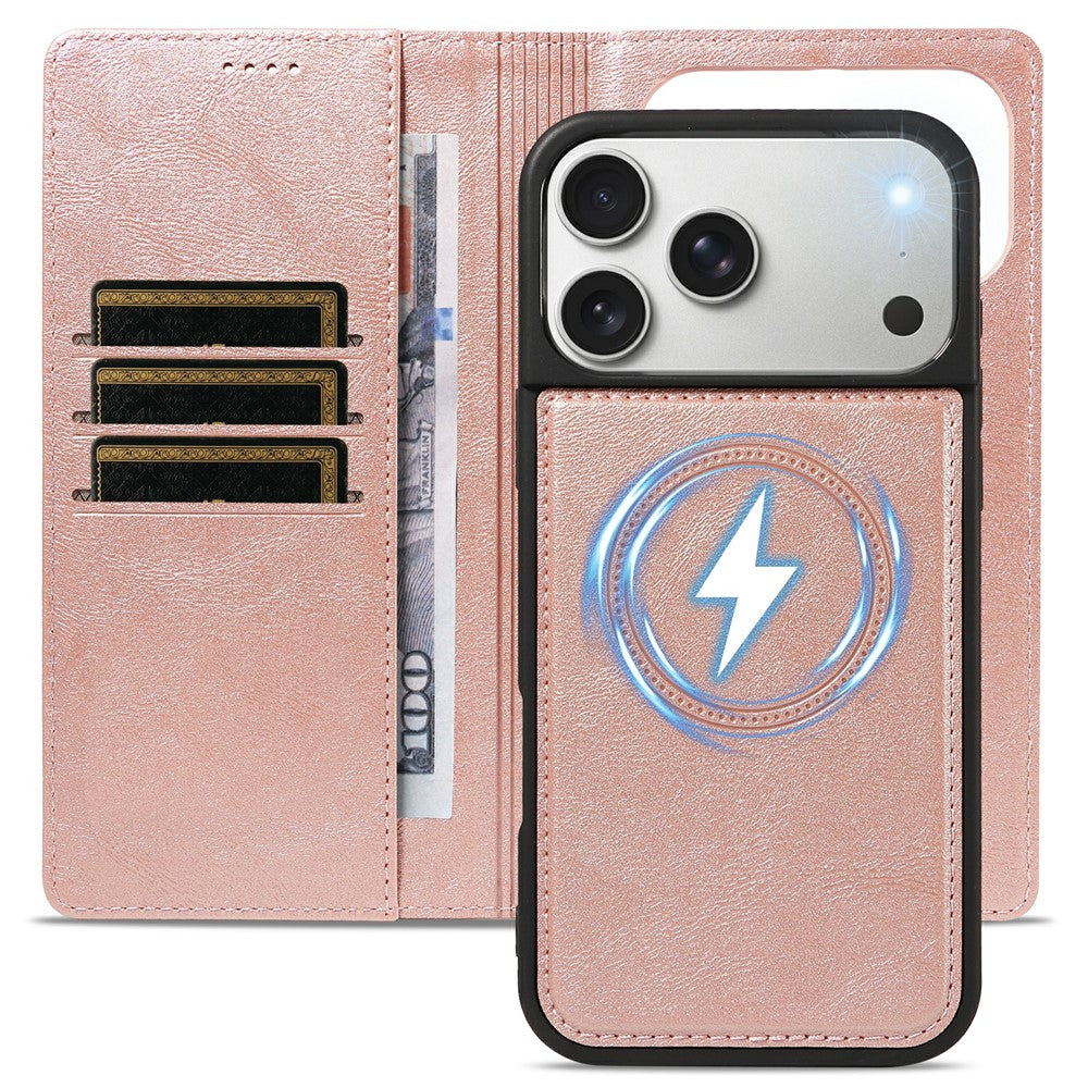 For iPhone 18 Pro Max / 17 Pro Max Magnetic Case Detachable 2 in 1 Leather Wallet Phone Cover