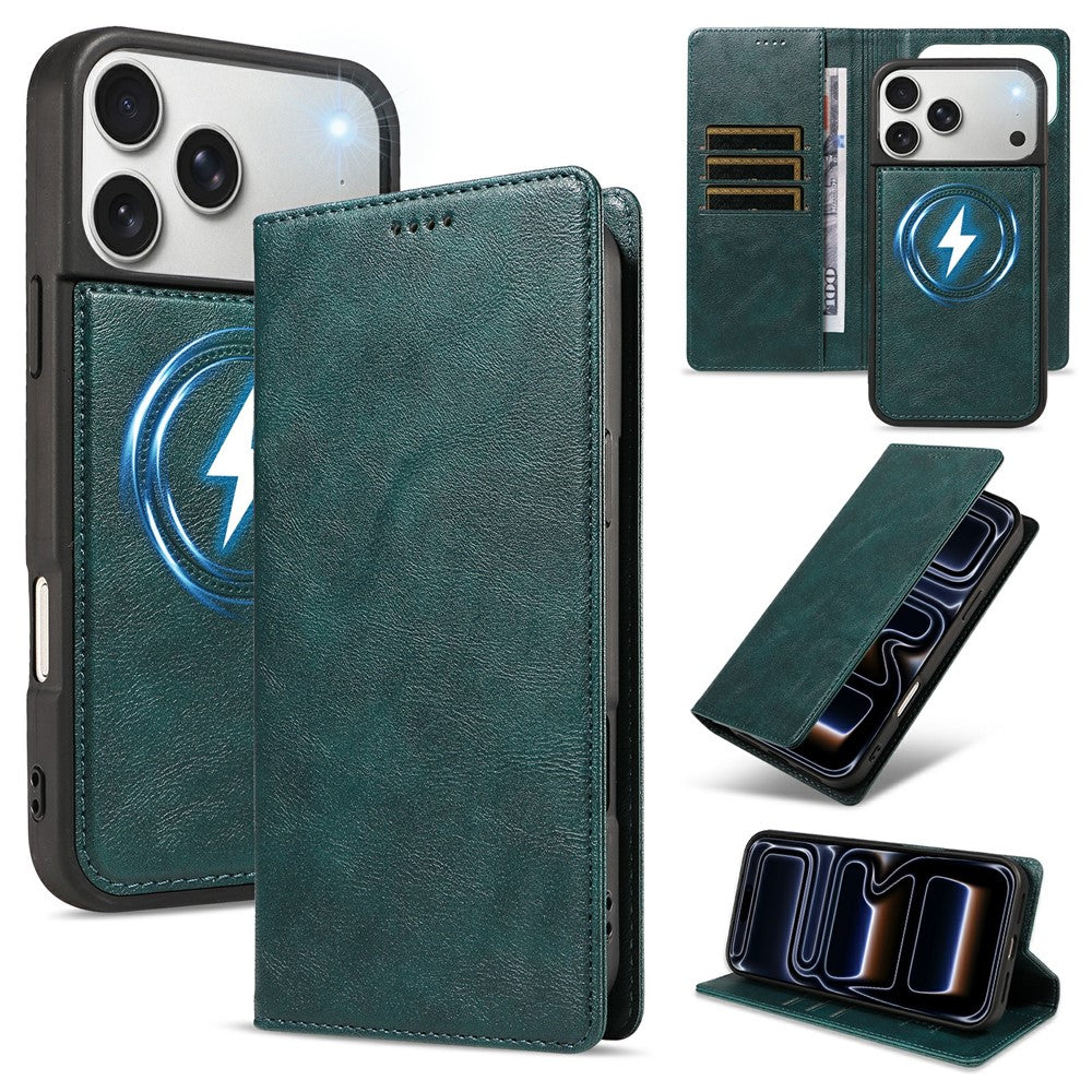 For iPhone 18 Pro Max / 17 Pro Max Magnetic Case Detachable 2 in 1 Leather Wallet Phone Cover
