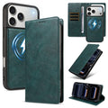 For iPhone 18 Pro Max / 17 Pro Max Magnetic Case Detachable 2 in 1 Leather Wallet Phone Cover