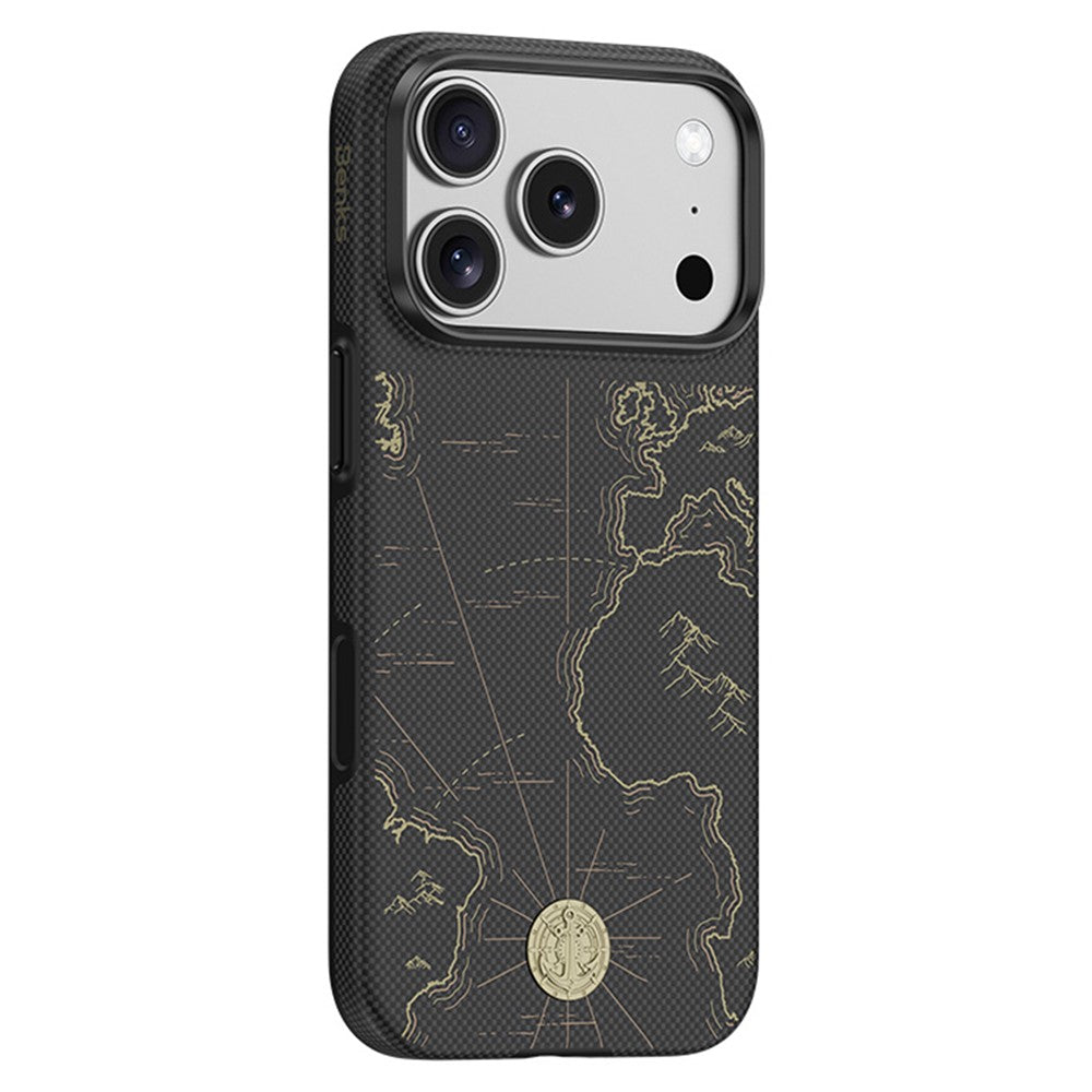 BENKS Zhen Dun X1 for iPhone 17 Pro Magnetic Case Aramid Fiber Full-Coverage Phone Cover