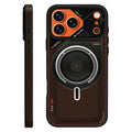 PAIKA For iPhone 17 Pro Magnetic Case 2 in 1 PC + TPU IMD Shockproof Phone Cover