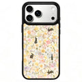 For iPhone 17 Pro Magnetic Case Five Elements Series UV Pattern Printing PC + Silicone Phone Cover