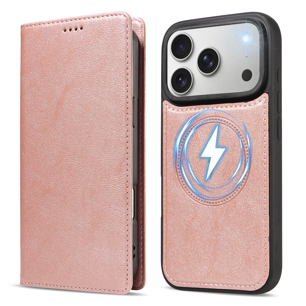 For iPhone 18 Pro / iPhone 17 Pro Magnetic Case Detachable 2 in 1 Leather Wallet Phone Cover