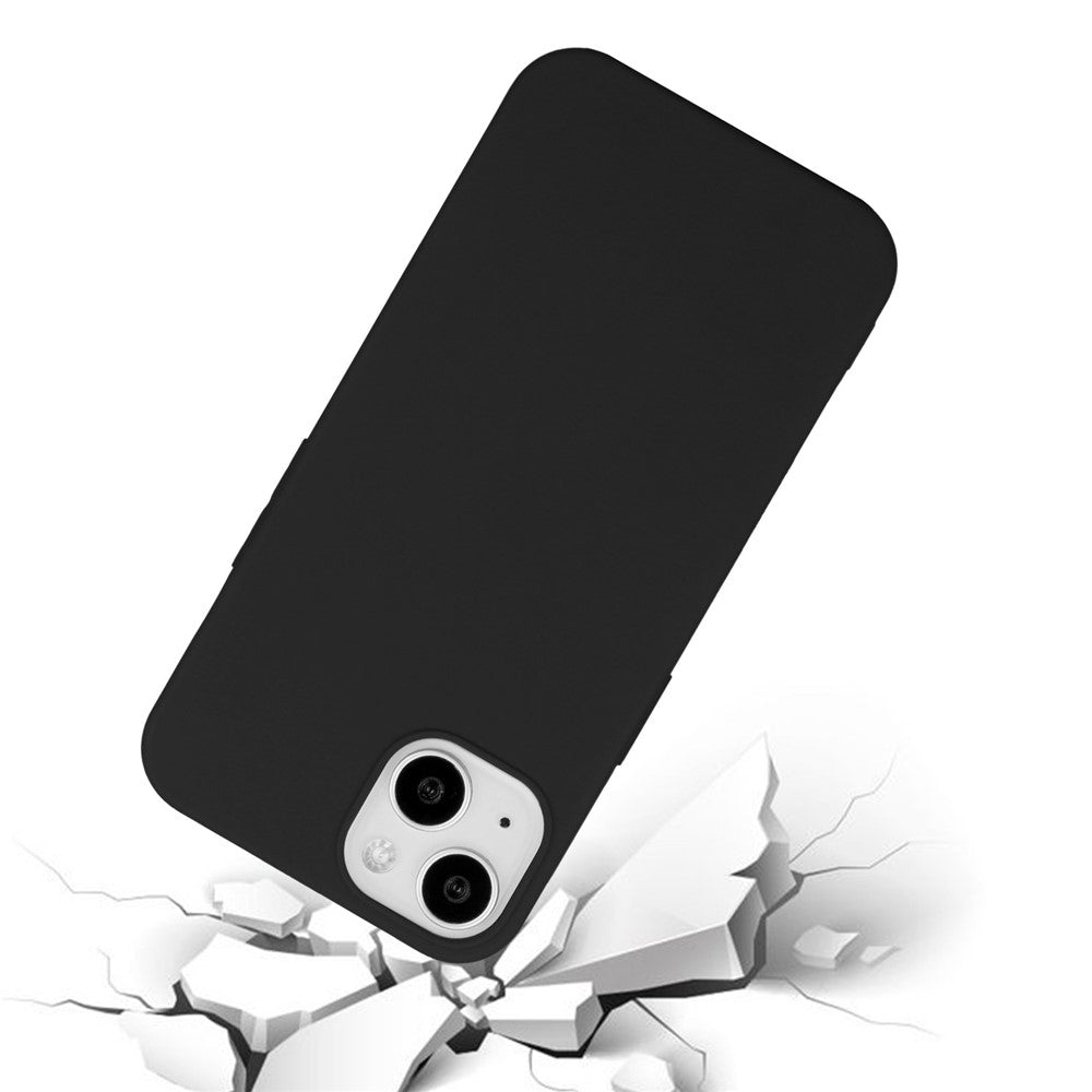 For iPhone 15 Matte Slim-Fit Phone Shell TPU Phone Case Soft Smartphone Back Cover