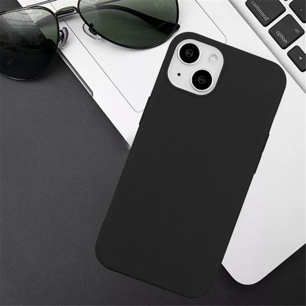 For iPhone 15 Matte Slim-Fit Phone Shell TPU Phone Case Soft Smartphone Back Cover