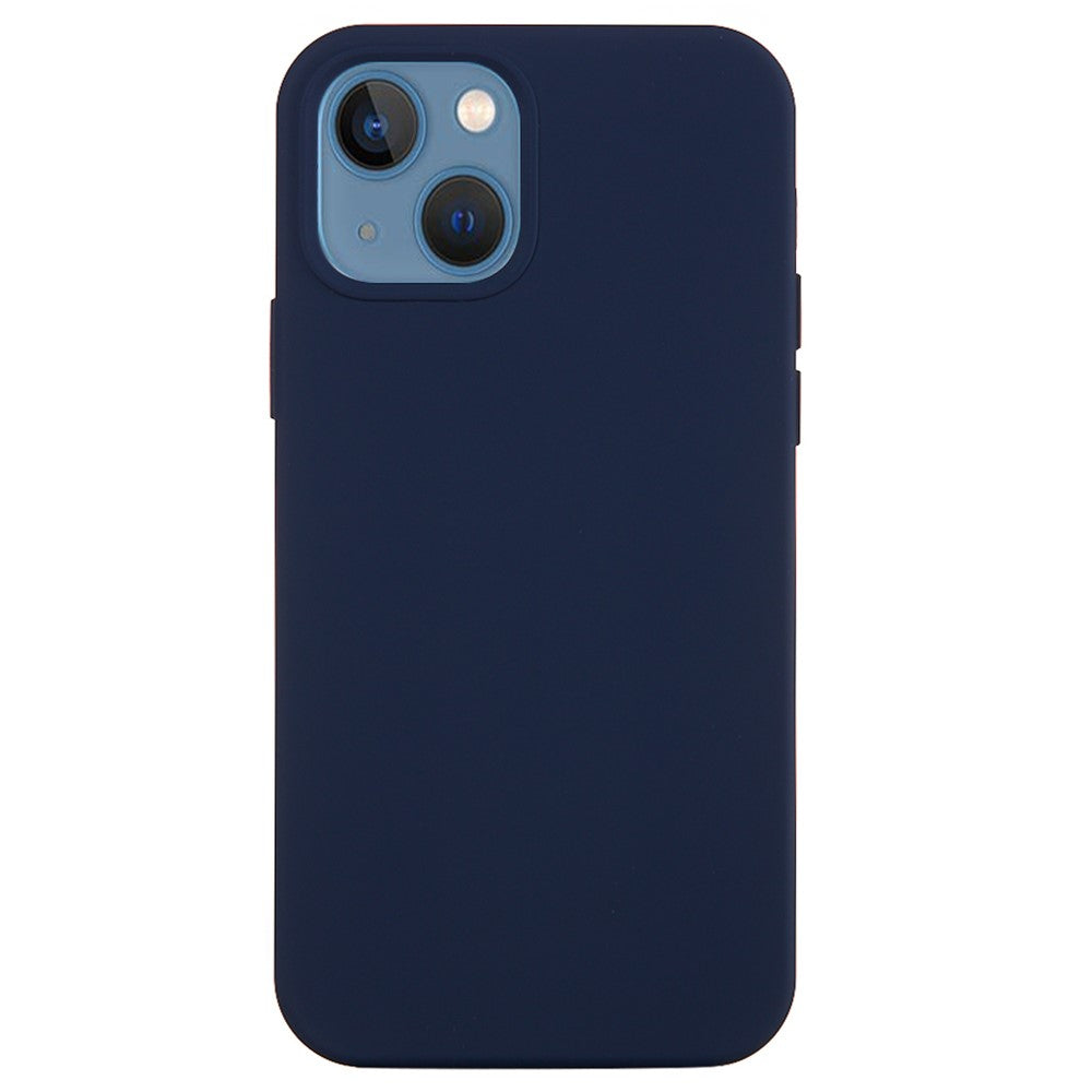 For iPhone 15 Flexible Liquid Silicone Phone Case Soft Lining Anti-drop Cover