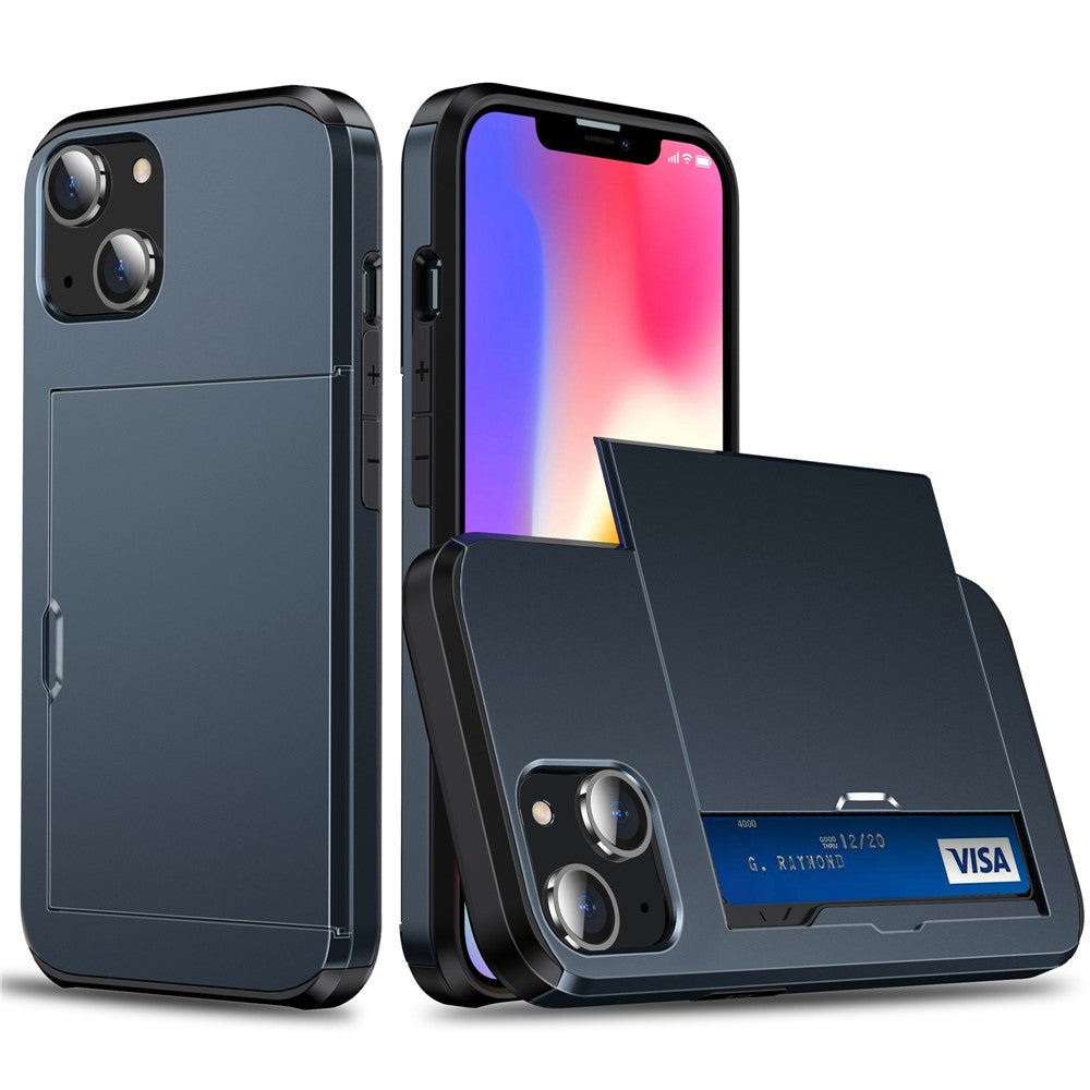 iPhone 15 Case with Slide Card Holder