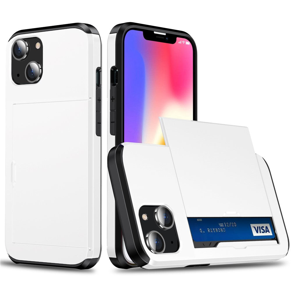 iPhone 15 Case with Slide Card Holder