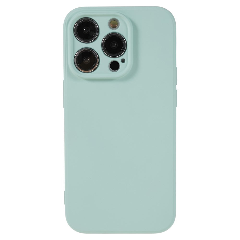 Rubberized Candy Color Shell for iPhone 15 Pro Soft TPU + Fiber Lining Phone Case Phone Cover